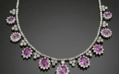 White Gold & Pink Sapphire Necklace: Quality Checklist