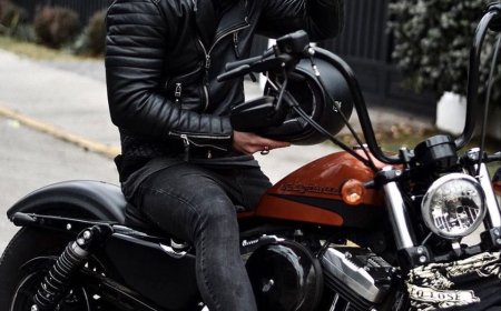 Men Motorcycle Leather Racing Jackets: Where Safety Meets Style