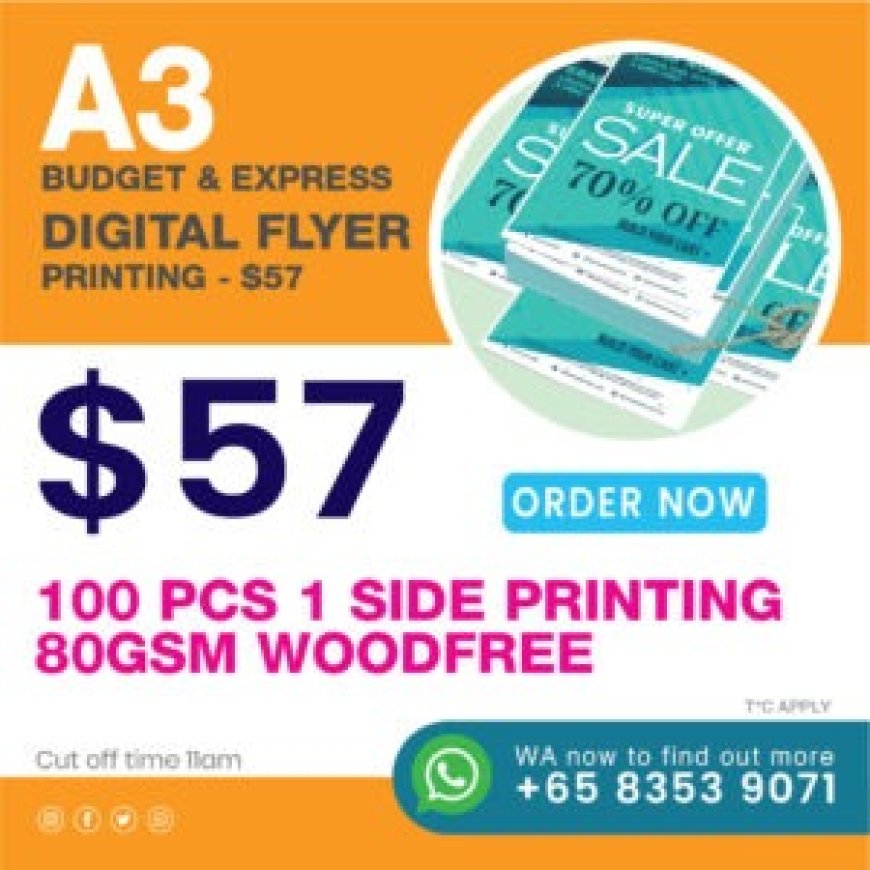 Cheap Leaflet Printing Singapore: Landmark Print Delivers Value Fast